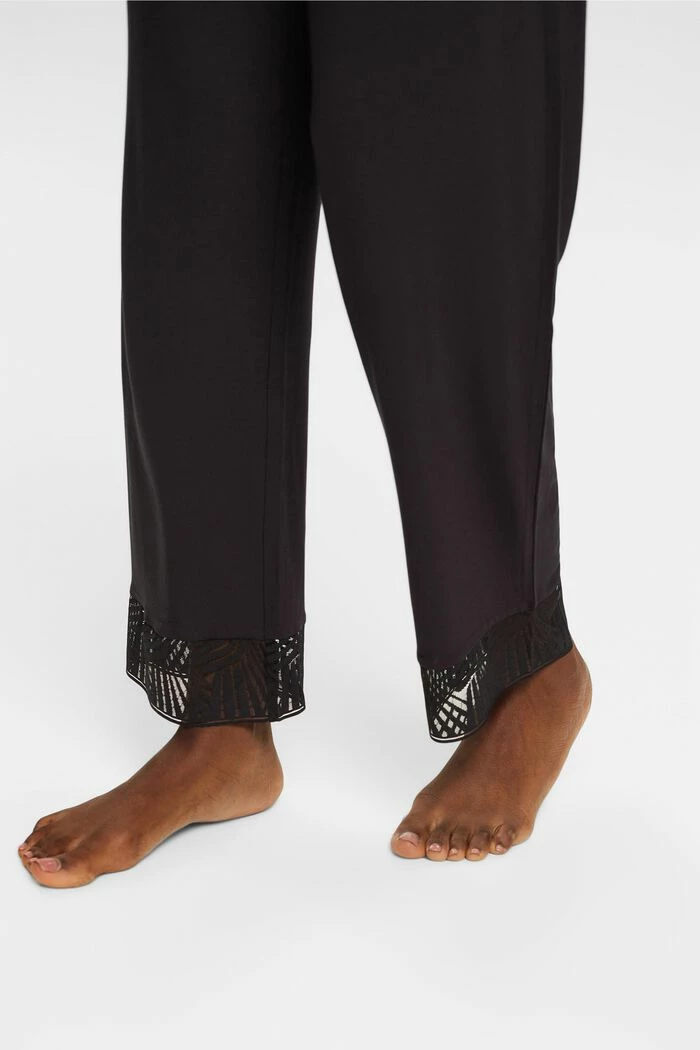 ESPRIT Pyjamahose Mit Spitze, LENZING™ ECOVERO™ 7 ESPRIT Pyjamahose Mit Spitze, LENZING™ ECOVERO™ - Image 5