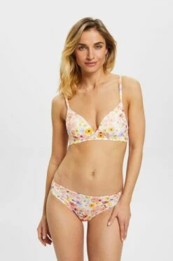 ESPRIT Minislip Mit Floralem Allover-Muster