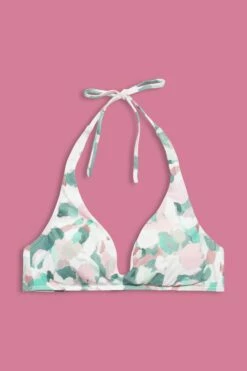 ESPRIT Recycelt: Wattiertes Neckholder-Bikinitop -Cheap ESPRIT Store 043EF1A313 352 20