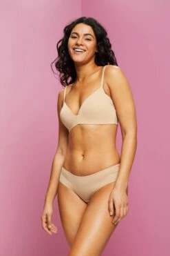 ESPRIT Wattierter, Bügelloser BH Mit Weicher, Formgebender Spitze