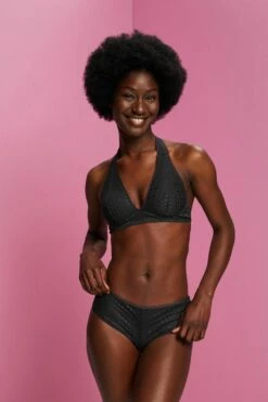 ESPRIT Neckholder-BH Aus Recycling-Material Mit Spitze