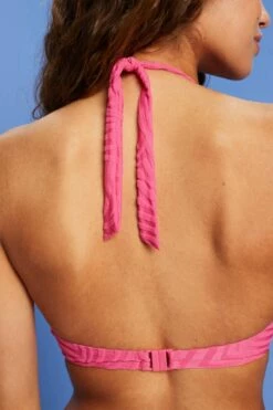 ESPRIT Wattiertes Neckholder-Bikinitop Aus Jacquard -Cheap ESPRIT Store 053EF1A343 660 18