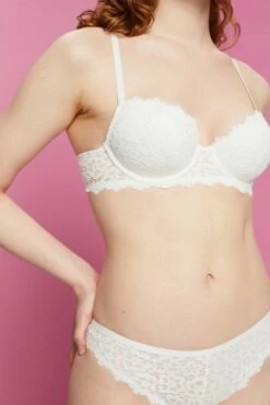 ESPRIT Wattierter Bügel-BH Mit Spitze -Cheap ESPRIT Store 053EF1T314 110 16