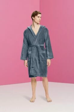 ESPRIT Velours-Bademantel, 100% Baumwolle -Cheap ESPRIT Store 17378B 740 15