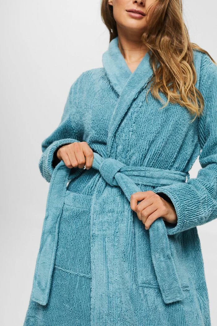 ESPRIT Bademantel In Gerippter Optik 5 ESPRIT Bademantel In Gerippter Optik - Image 3