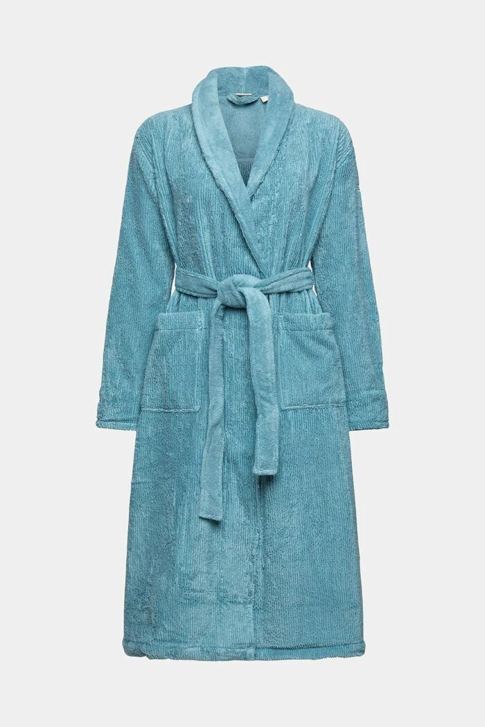 ESPRIT Bademantel In Gerippter Optik 6 ESPRIT Bademantel In Gerippter Optik - Image 4