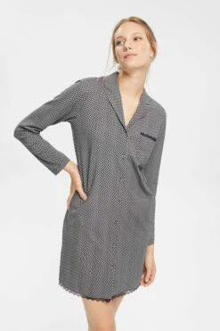 ESPRIT Jersey-Nachthemd Mit Print