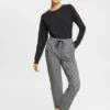 ESPRIT Jersey-Hose Mit Print Und Spitze -Cheap ESPRIT Store 992ER1Y318 003 14