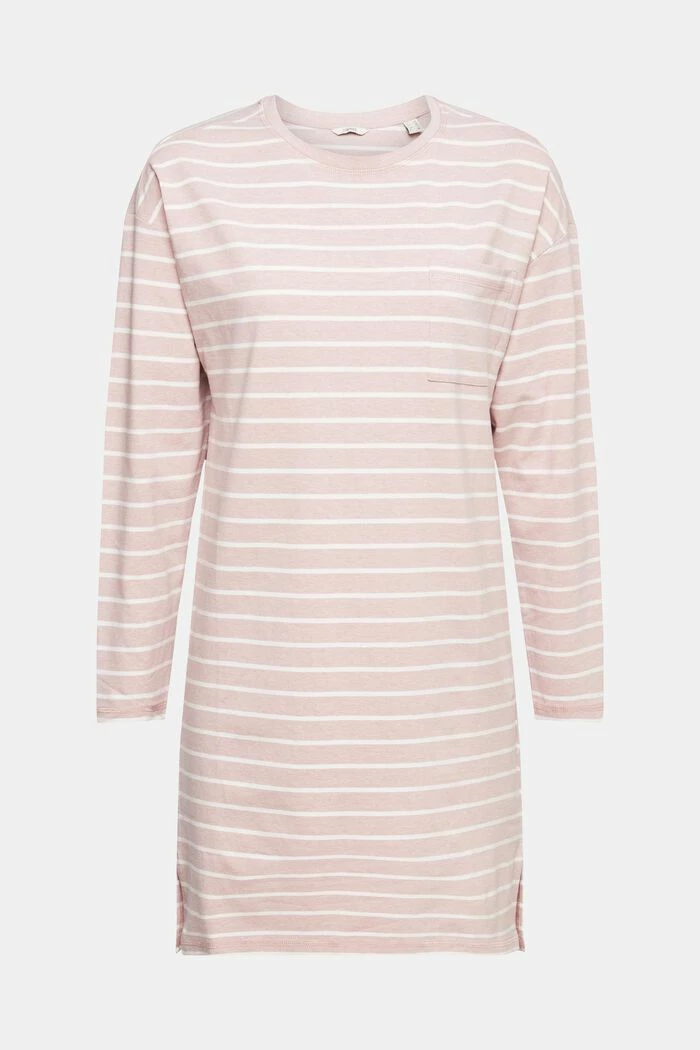 ESPRIT Jersey-Nachthemd Mit Streifenmuster 8 ESPRIT Jersey-Nachthemd Mit Streifenmuster - Image 6