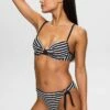 ESPRIT Gestreiftes Bikinitop Mit Wattierten Bügel-Cups -Cheap ESPRIT Store 993EF1A301 003 10