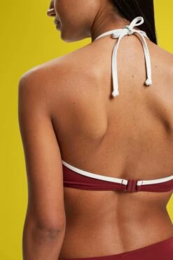 ESPRIT Dreifarbiges, Wattiertes Bikinitop Im Wickel-Look -Cheap ESPRIT Store 993EF1A318 610 18