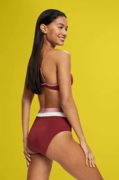 ESPRIT Dreifarbige Bikinihose Mit Hohem Bund -Cheap ESPRIT Store 993EF1A322 610 11
