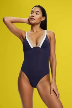 ESPRIT Dreifarbiger Badeanzug -Cheap ESPRIT Store 993EF1A323 400 14