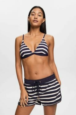 ESPRIT Gestreifte Beach-Shorts