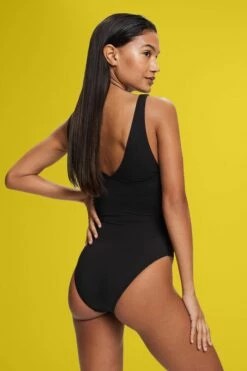 ESPRIT Recycelt: Badeanzug Mit V-Ausschnitt -Cheap ESPRIT Store 993EF1A347 001 11