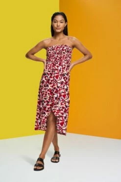 ESPRIT Gesmoktes Mini-Schlauchkleid Mit Blumenmuster -Cheap ESPRIT Store 993ER1A305 612 14