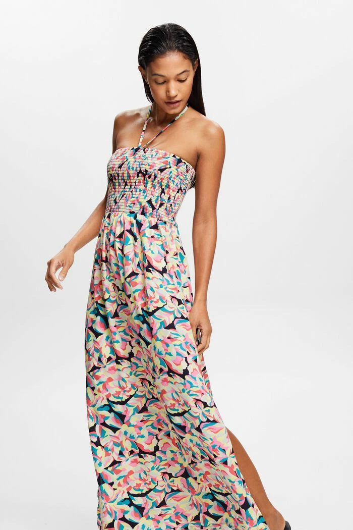 ESPRIT Gesmoktes Schlauchkleid In Maxilänge 3 ESPRIT Gesmoktes Schlauchkleid In Maxilänge