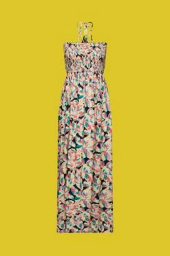 ESPRIT Gesmoktes Schlauchkleid In Maxilänge 11 ESPRIT Gesmoktes Schlauchkleid In Maxilänge -Cheap ESPRIT Store 993ER1A307 402 20