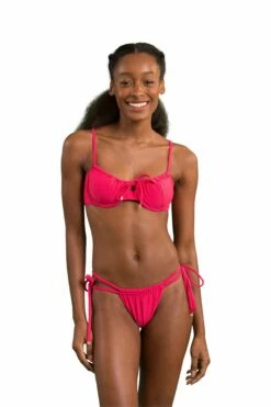 Bottom Dots-Virtual-Pink Pipa -Cheap ESPRIT Store bottom dots virtual pink pipa model front 03