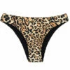 Bottom Leopardo Black Babado -Cheap ESPRIT Store bottom leopardo black babado product front 01
