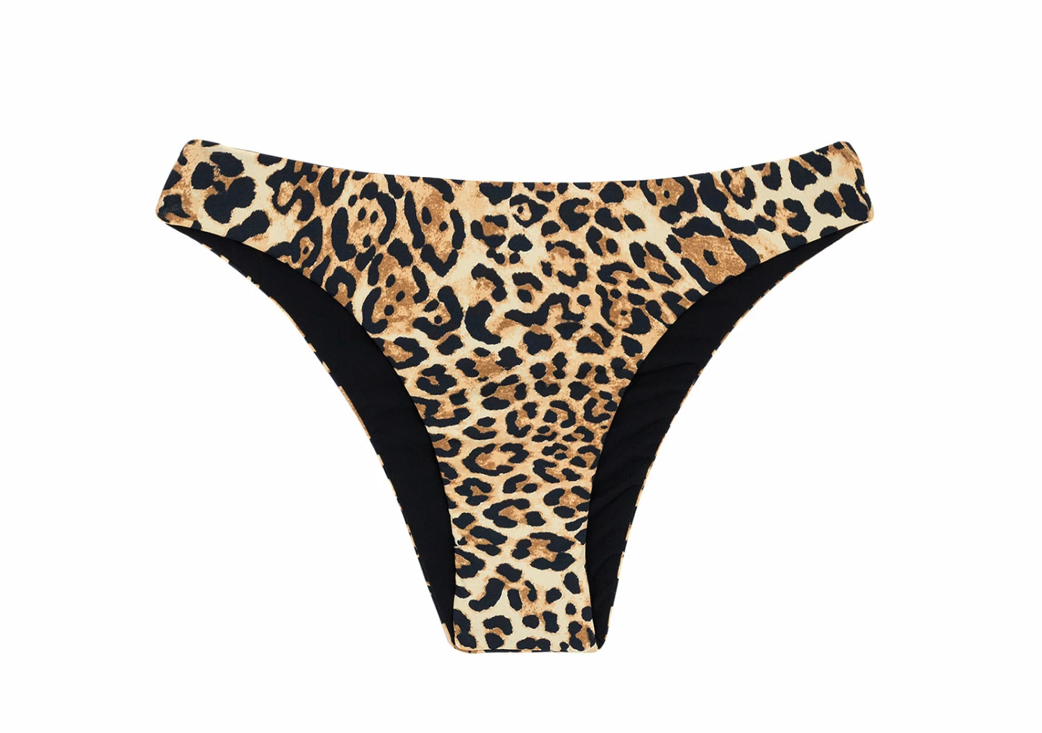 Bottom Leopardo Black Babado 3 Bottom Leopardo Black Babado