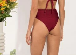 Bottom Shimmer-Divino Belted-High-Waist 13 Bottom Shimmer-Divino Belted-High-Waist -Cheap ESPRIT Store bottom shimmer divino belted high waist extra 2 06