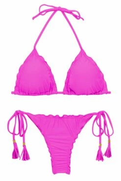 Set Uv-Pink Tri Frufru-Fio